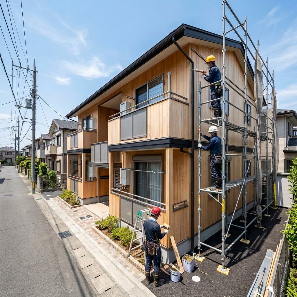 最適化されたリフォーム後の集合住宅