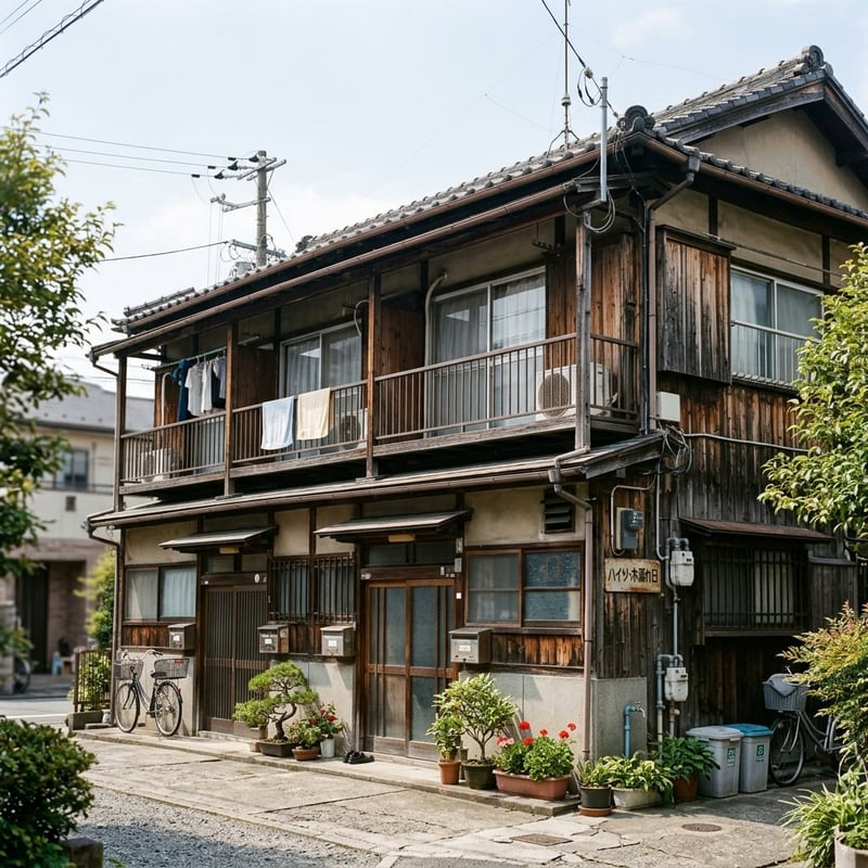 入居者が決まらない古いアパート